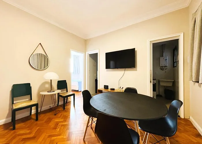 Apartamento Com Dois Quartos Na Orla De Copacabana Rio de Janeiro